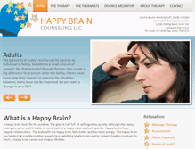 Tablet Screenshot of happy-brain.com